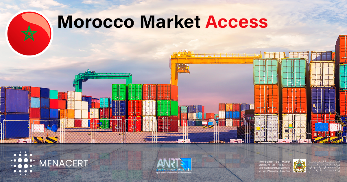 Morocco market access for electrical and R&amp;TTE products